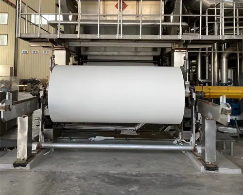 TAD paper machine