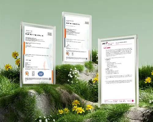 Our products pass multiple certifications
