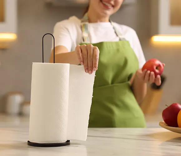 Super Tough and Durable Hand Wiping Paper