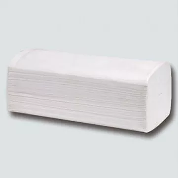 White V-fold Singlefold Hand Towels
